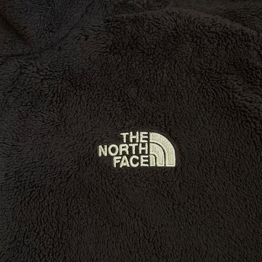 The North Face Womens Osito Full Zip Fleece Jacket Black XL Cozy - Picture 4 of 5